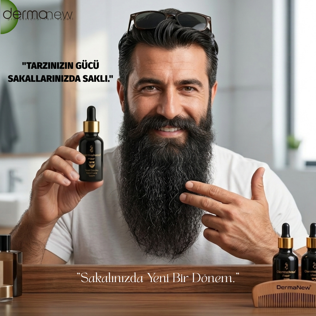 Sakal Serumu - "Sakalında Gücü Hisset, Tarzını Yeniden Keşfet!" 2`Lİ SET