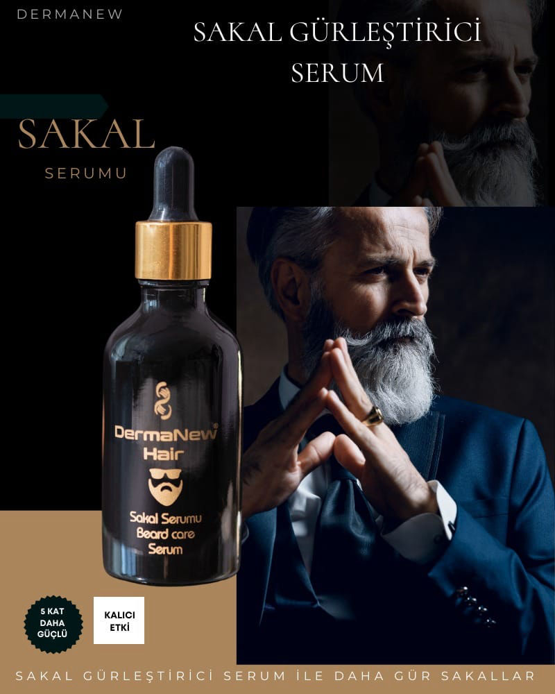 Sakal Serumu - "Sakalında Gücü Hisset, Tarzını Yeniden Keşfet!"