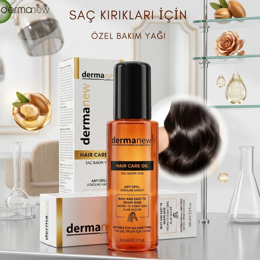Saç Bakım Yağı - Kırılmaya Karşı Güç, İpeksi Yumuşaklık, Göz Alıcı Parlaklık.