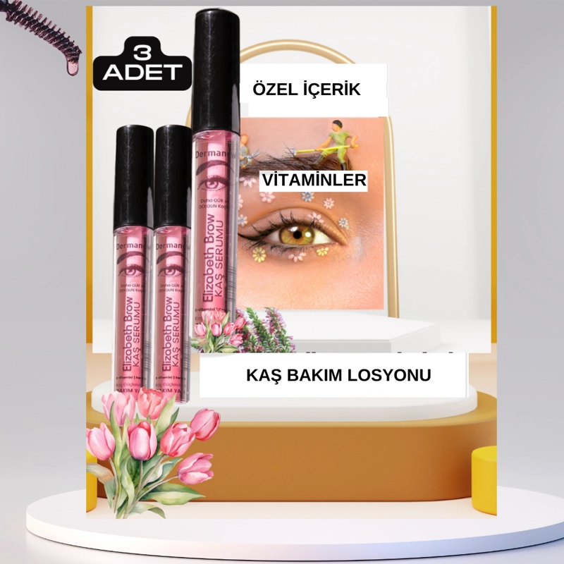 Güçlü ve Dolgun Kaşlar: Dermanew Kaş Bakım Losyonu ile Etkili Sonuçlar