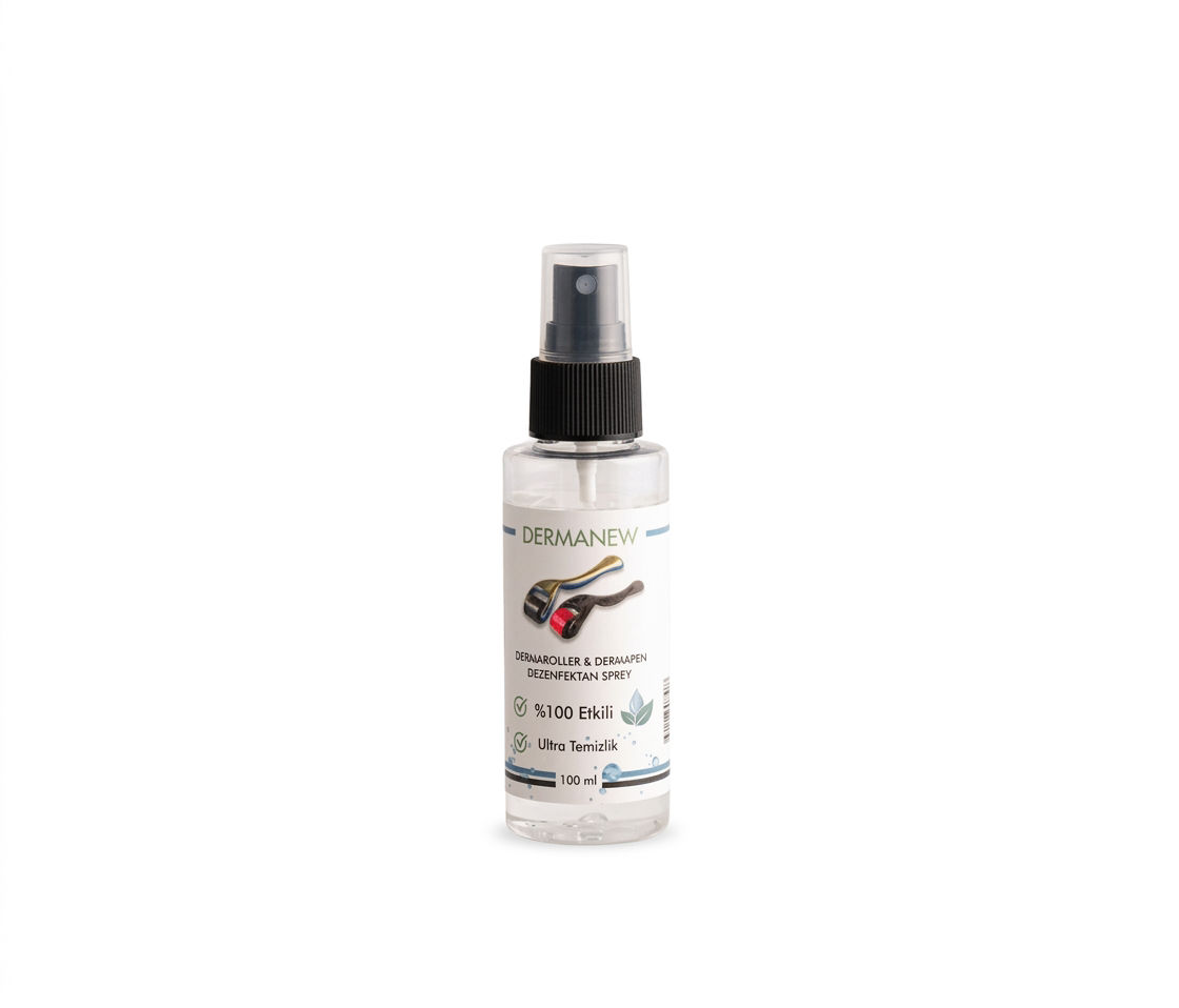 Dermanew Dermaroller & Dermapen Dezenfektan Sprey 100 ml - Roller Temizleme Sıvısı