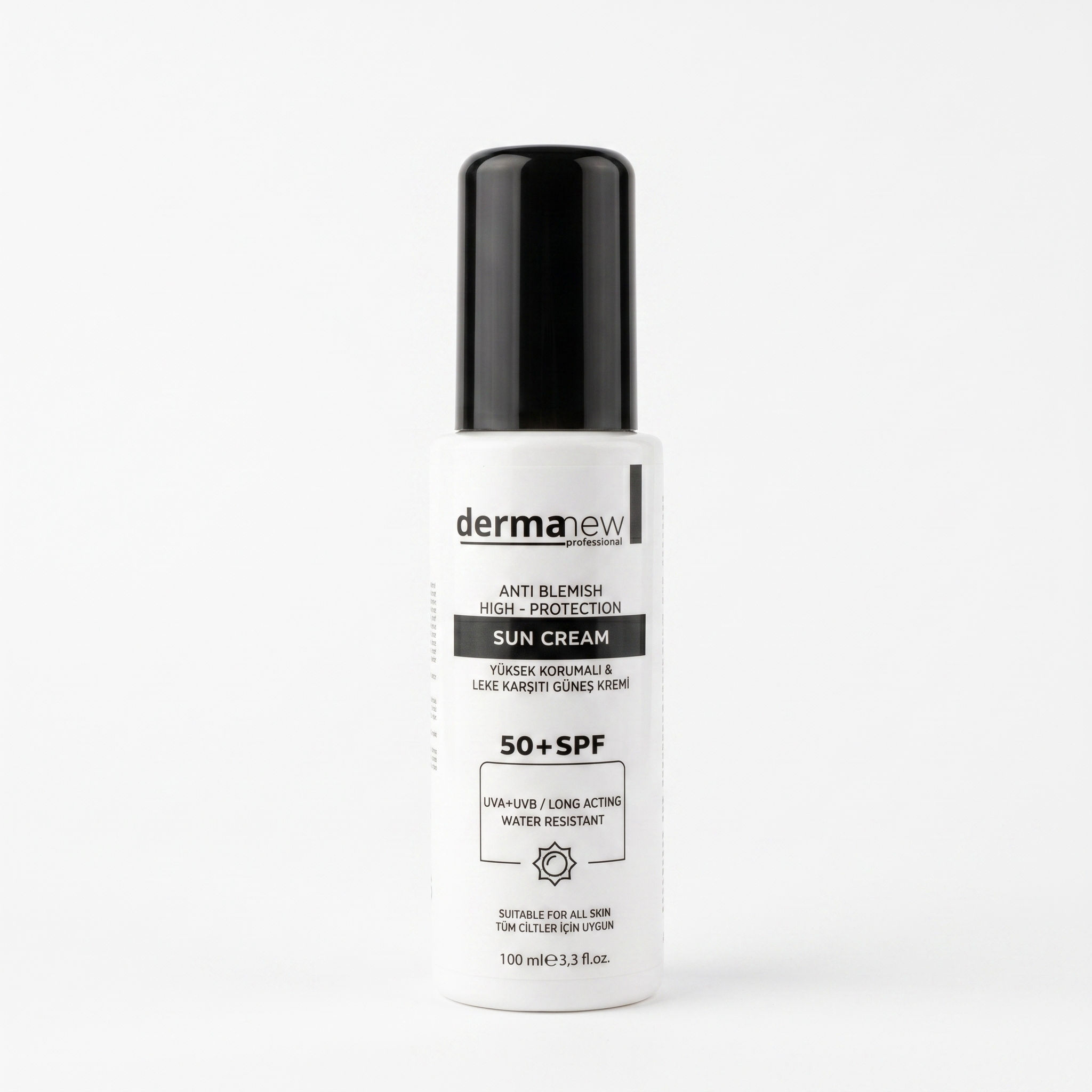 Dermanew SPF 50+ Leke Karşıtı & Nemlendirici Güneş Kremi 100 ml