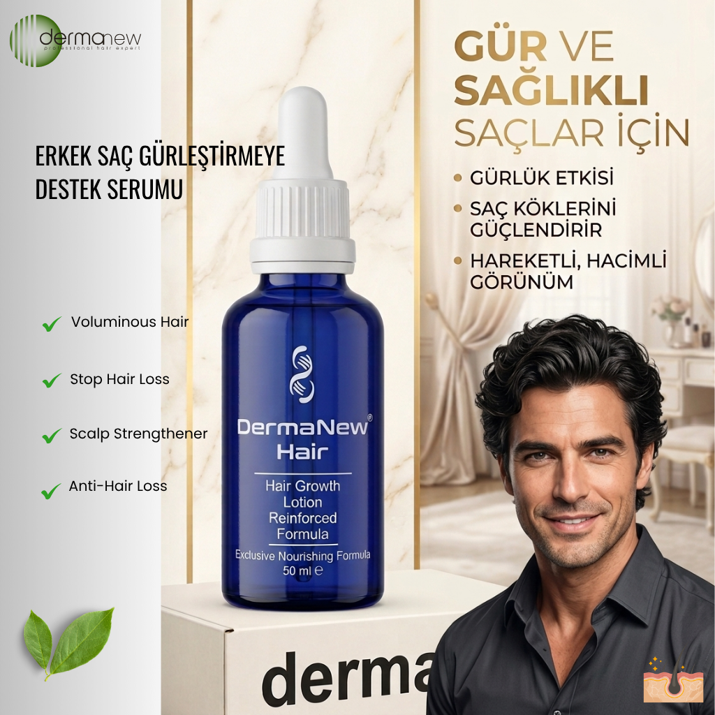 "Dermanew: Saçlarınızın Yeni Hikayesi."