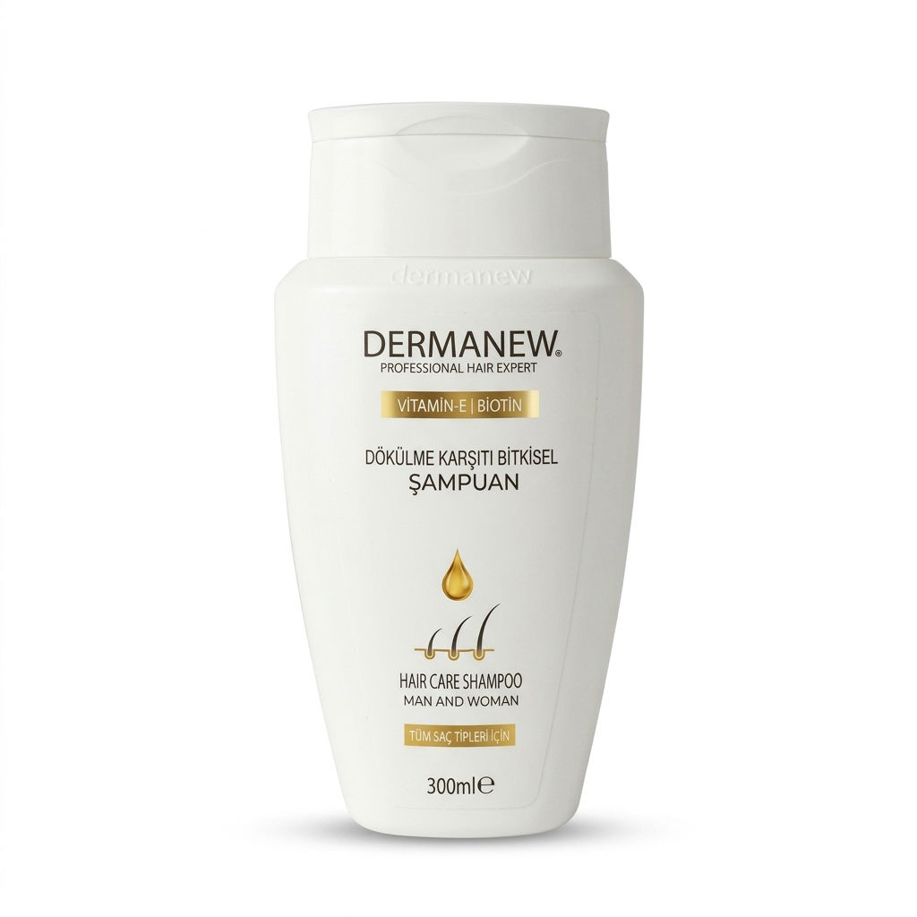 Dermanew Saç Dökülmesi Karşıtı & Güçlendirici Şampuan - Kadın & Erkek