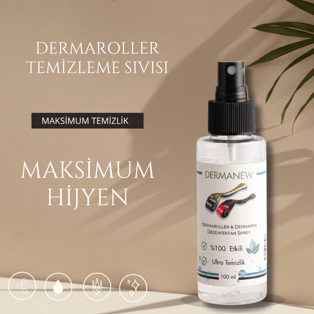 Dezenfektan Sprey - Roller Kullanım Sonrası Temizleme Sıvısı 1 Adet