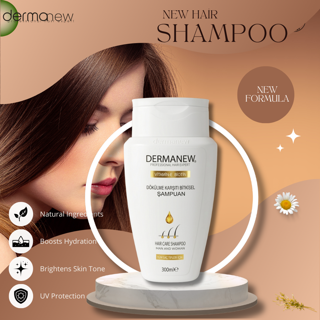 Saç Dökülmesi Karşıtı Şampuan - Kadın-Erkek- SERİSİ - 1 Lİ SET