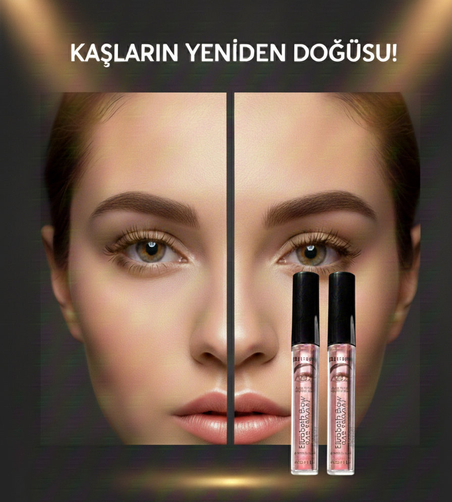 2'li kaş bakım yağı , kaş uzatıcı , dolgun kaşlar- kaş gürleştirici bakım yağı