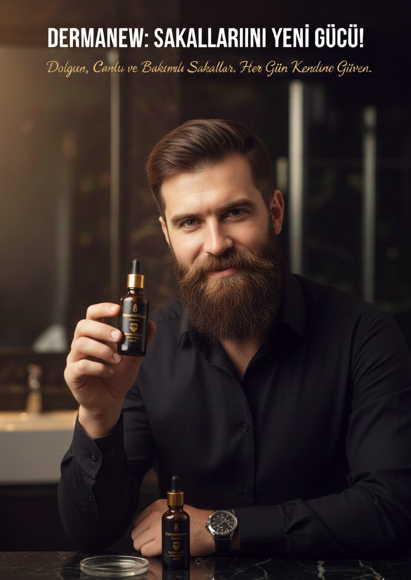 Sakal Serumu - "Sakalında Gücü Hisset, Tarzını Yeniden Keşfet!"