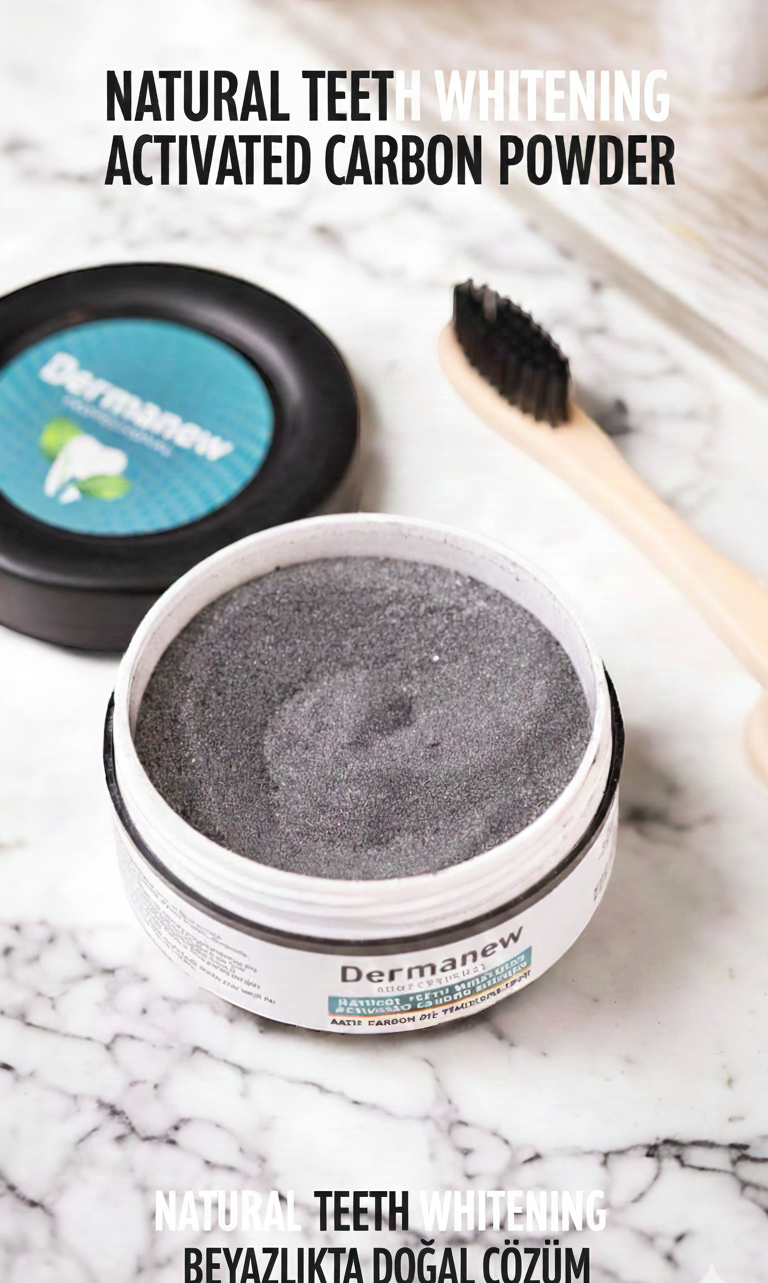 Karbon Diş Temizleme Tozu - "Gülüşündeki Doğal Işıltıyı Keşfet!"