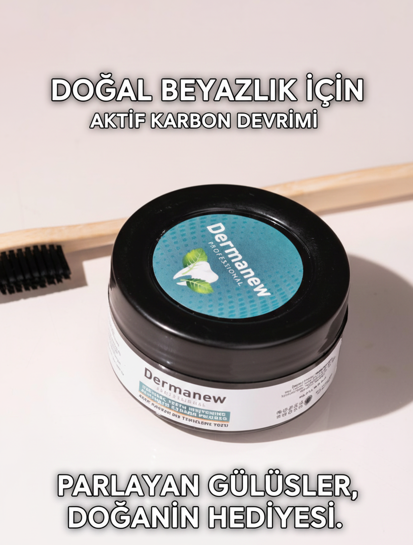 Karbon Diş Temizleme Tozu - "Gülüşündeki Doğal Işıltıyı Keşfet!"