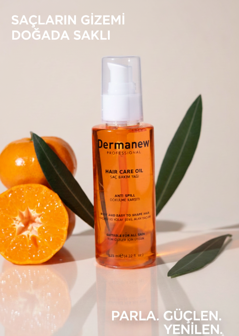 Saç Bakım Yağı - Kırılmaya Karşı Güç, Parlaklığa Karşı Aşk. İpeksi Yumuşaklık, Göz Alıcı Parlaklık.