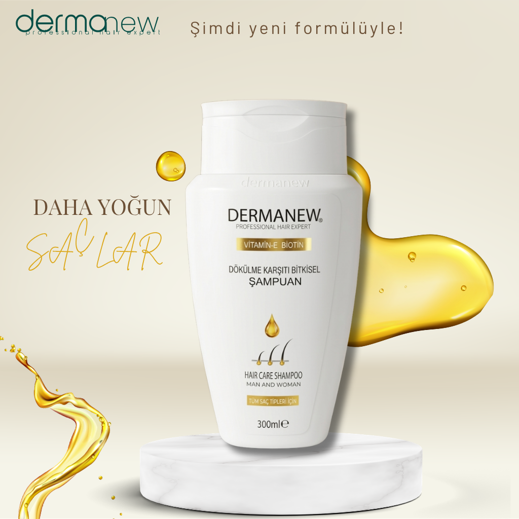 Saç Dökülmesi Karşıtı Şampuan - Kadın-Erkek- SERİSİ - 1 Lİ SET