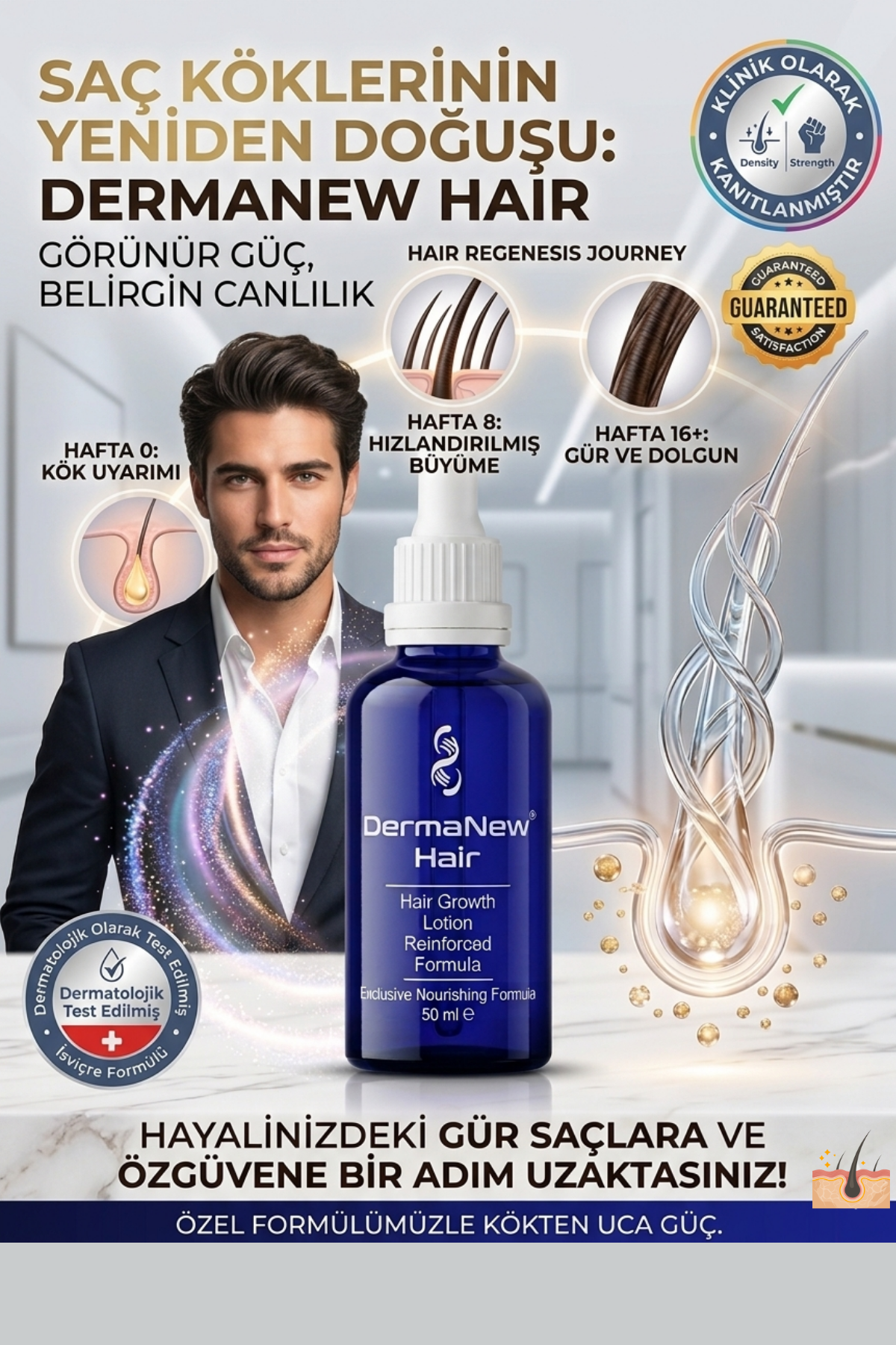"Güçlü Kökler, Gür Saçlar."