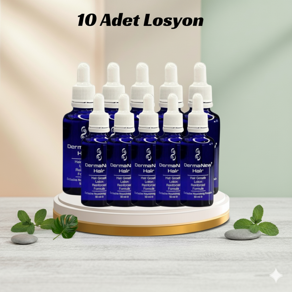 10’Lu Dermanew Saç Serumu